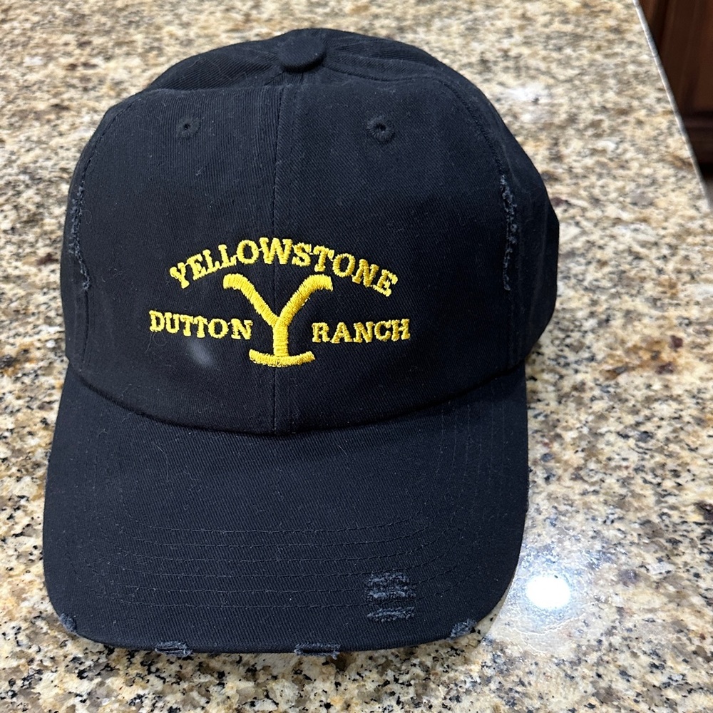 Yellowstone Dutton Ranch Black Cap